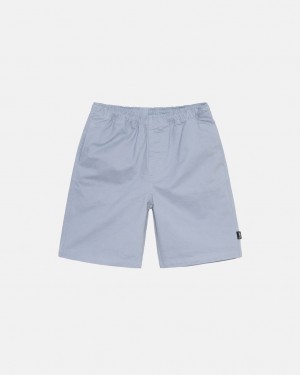 Stussy Brushed Beach Kısa Şort Erkek Mavi Türkiye | XNX-1811