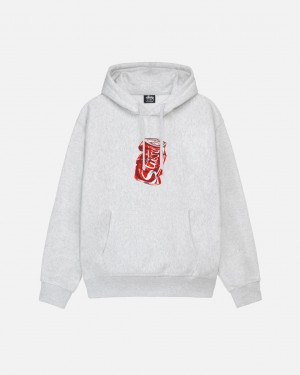 Stussy Soda Can Hoodie Erkek Gri Türkiye | DES-1360