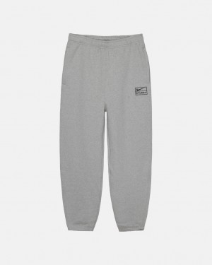 Stussy Fleece Pant Eşofman Altı Erkek Koyu Gri Türkiye | UQR-5712