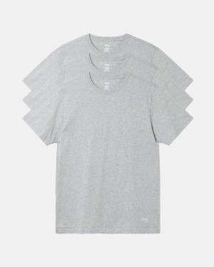 Stussy Stussy Undershirt Gömlek Erkek Gri Türkiye | NFT-8867