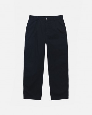 Stussy Workgear Trouser Twill Pantolon Kadın Siyah Türkiye | PSL-9386