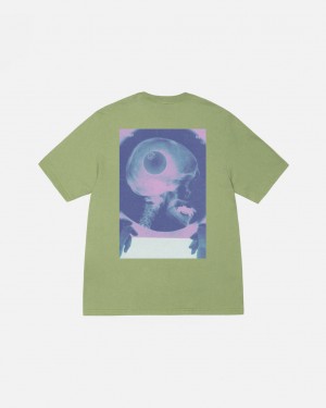 Stussy X-Ray Tee T shirt Kadın Yeşil Türkiye | OMX-8392