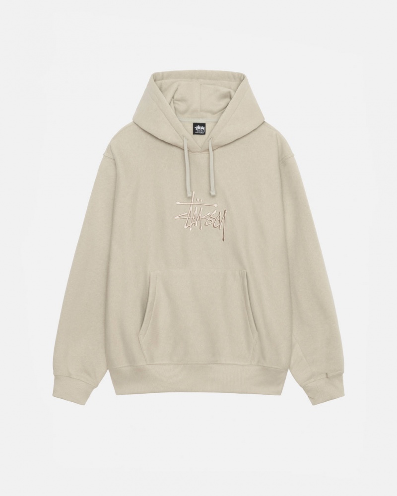 Stussy Basic Applique Hood Tişörtü Kadın Haki Türkiye | BGA-9928