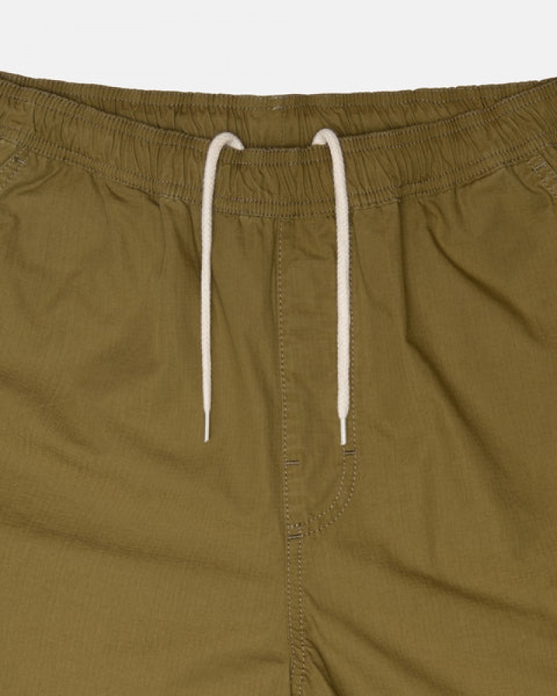 Stussy Beach Pant Ripstop Cargo Pantolon Erkek Kahverengi Türkiye | OOT-2344