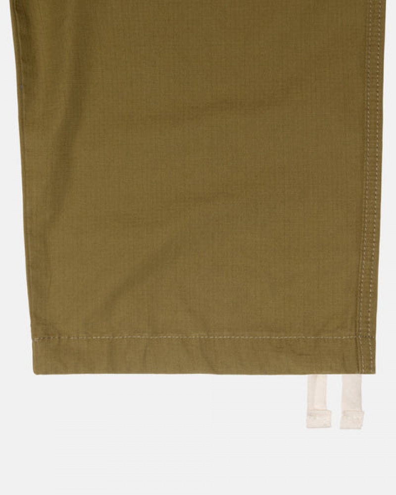 Stussy Beach Pant Ripstop Cargo Pantolon Erkek Kahverengi Türkiye | OOT-2344