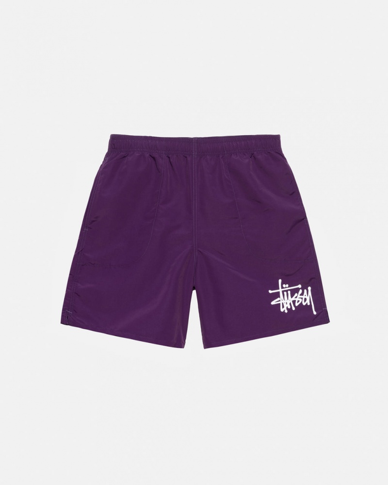 Stussy Big Basic Su Kısa Mayo Erkek Küpe Çiçeği Türkiye | UVU-9151