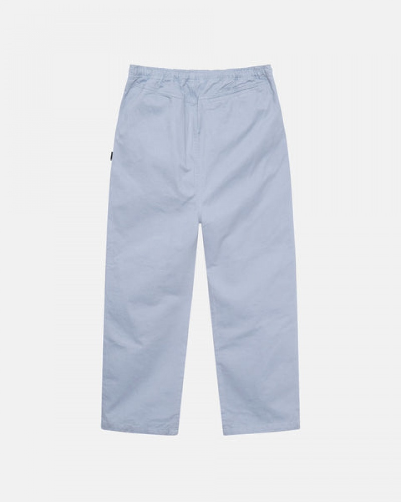 Stussy Brushed Beach Pant Pantolon Erkek Mavi Türkiye | WEF-9836