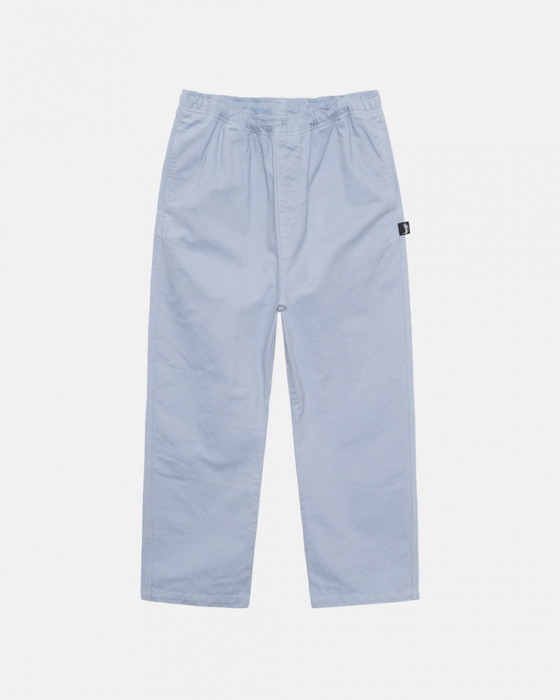 Stussy Brushed Beach Pant Pantolon Erkek Mavi Türkiye | WEF-9836