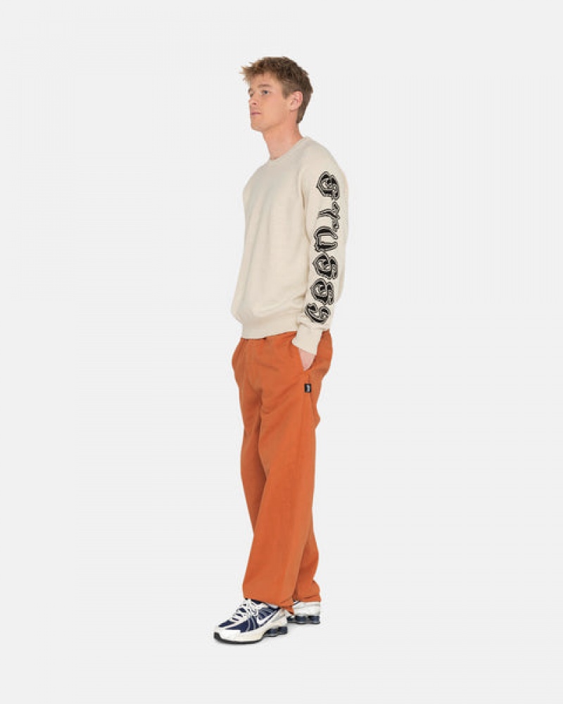 Stussy Brushed Beach Pant Pantolon Erkek Kahverengi Türkiye | BIT-6539