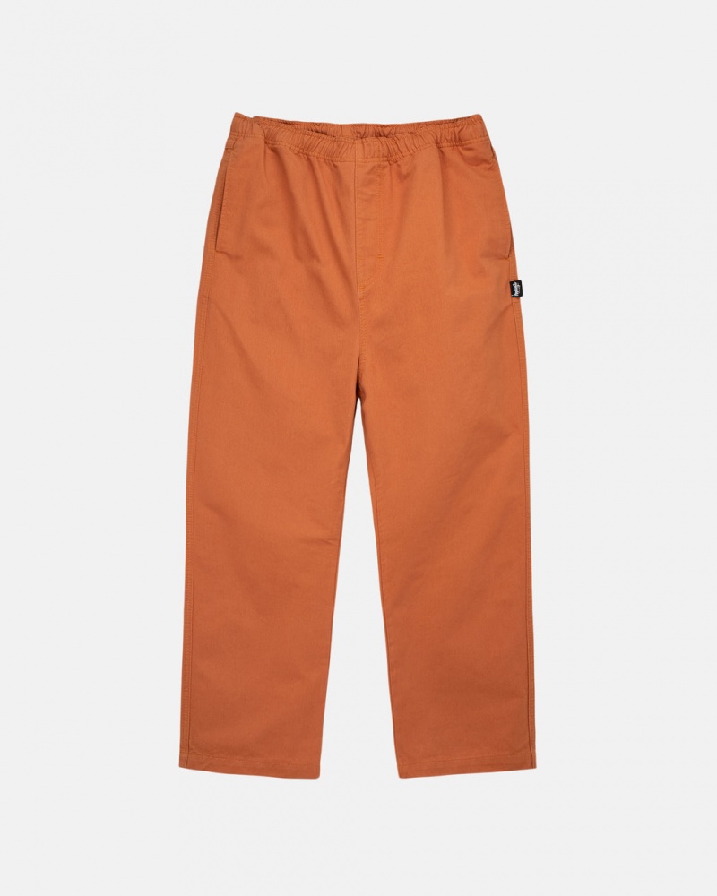 Stussy Brushed Beach Pant Pantolon Erkek Kahverengi Türkiye | BIT-6539