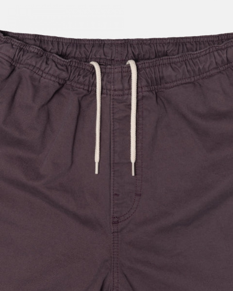 Stussy Brushed Beach Pant Pantolon Erkek Bordo Türkiye | FCB-5525