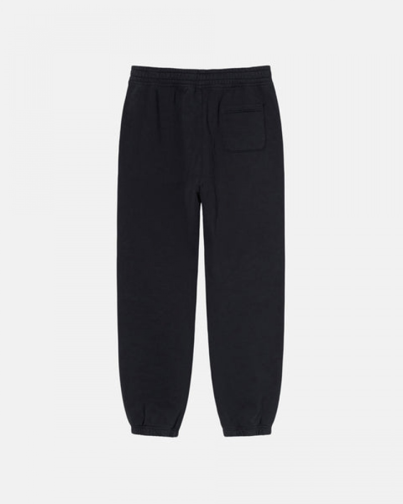 Stussy Overdyed Stock Logo Sweatpant Eşofman Altı Erkek Siyah Türkiye | BDP-7681