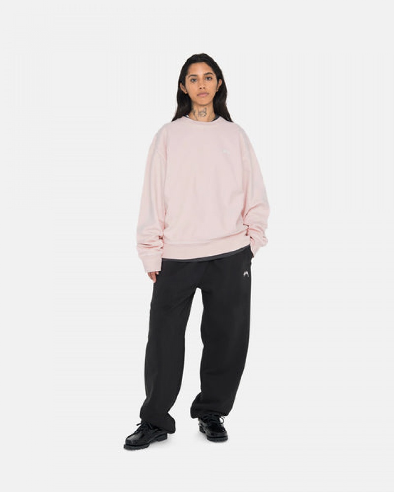 Stussy Overdyed Stock Logo Sweatpant Eşofman Altı Erkek Siyah Türkiye | BDP-7681