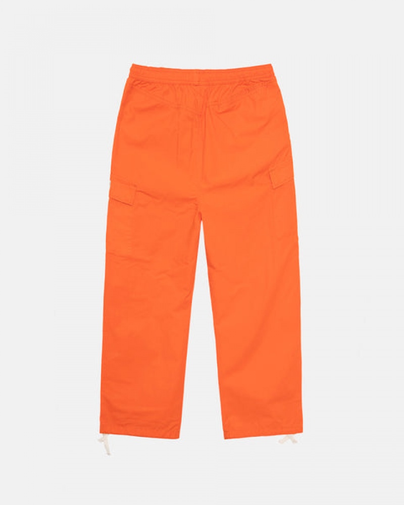 Stussy Ripstop Cargo Beach Pant Pantolon Erkek Turuncu Türkiye | PJR-1519