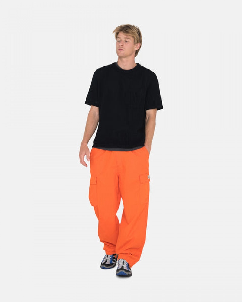 Stussy Ripstop Cargo Beach Pant Pantolon Erkek Turuncu Türkiye | PJR-1519