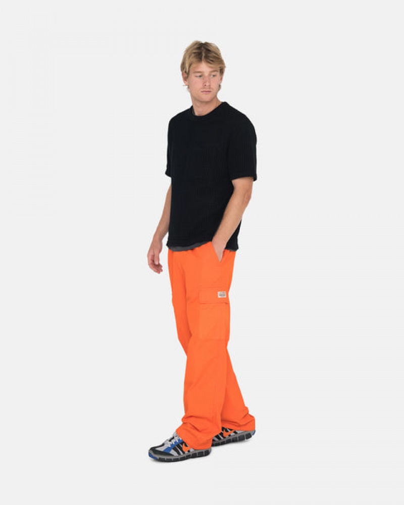 Stussy Ripstop Cargo Beach Pant Pantolon Erkek Turuncu Türkiye | PJR-1519