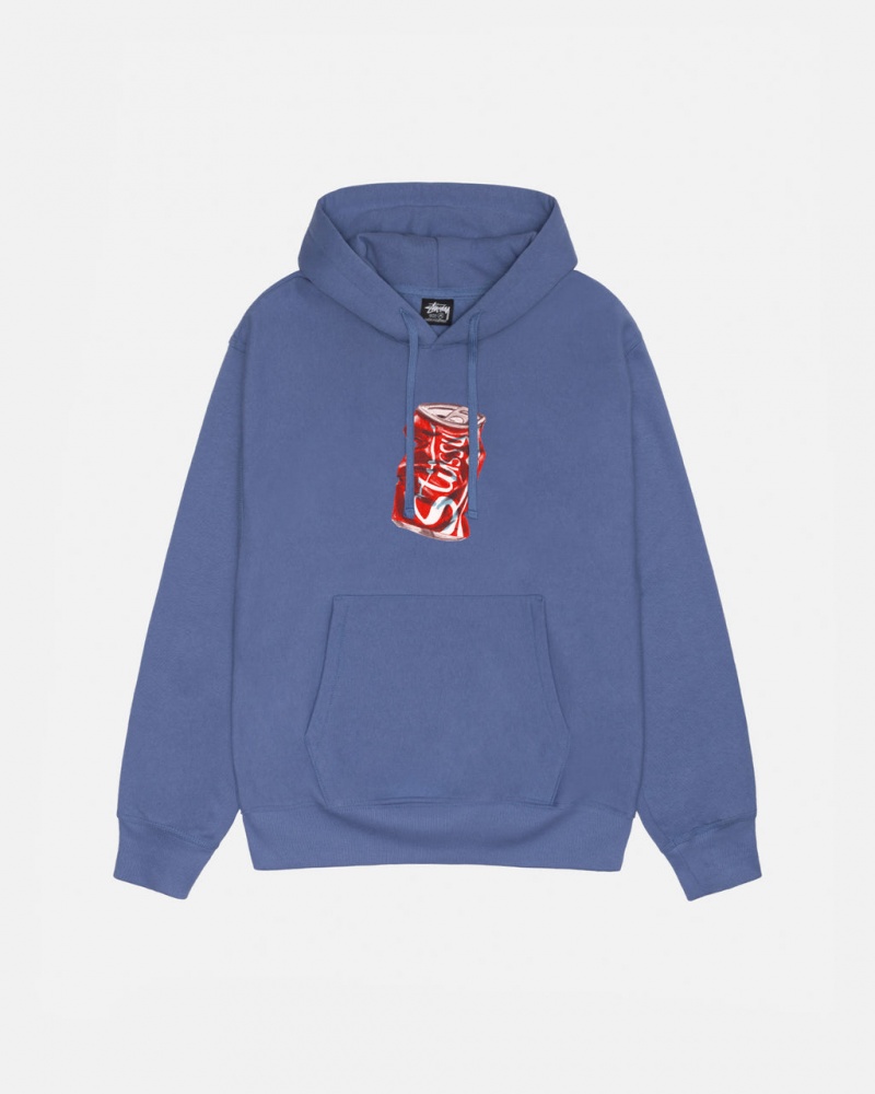 Stussy Soda Can Hoodie Erkek Kraliyet Mavisi Mavi Türkiye | WFR-2572