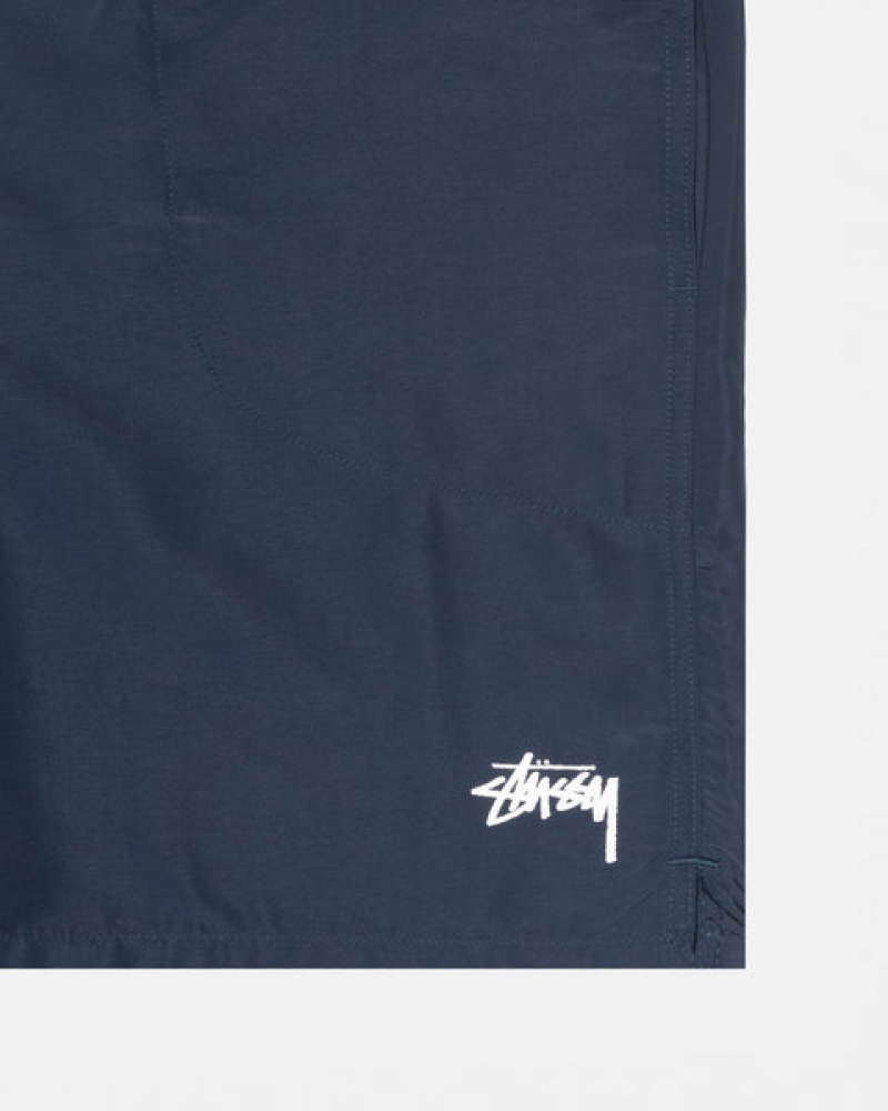 Stussy Stock Su Kısa Mayo Kadın Lacivert Türkiye | BTD-8835