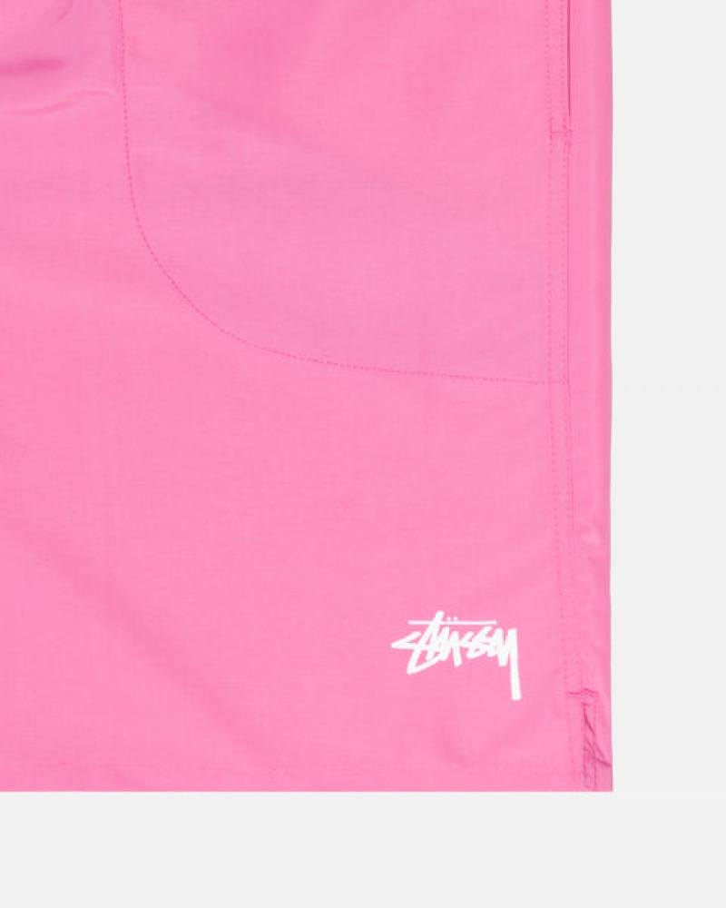 Stussy Stock Su Kısa Mayo Kadın Pembe Türkiye | JPV-9282