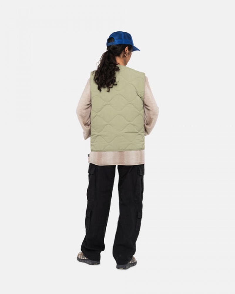 Stussy Surplus Cargo Ripstop Pantolon Erkek Siyah Türkiye | AJP-9554