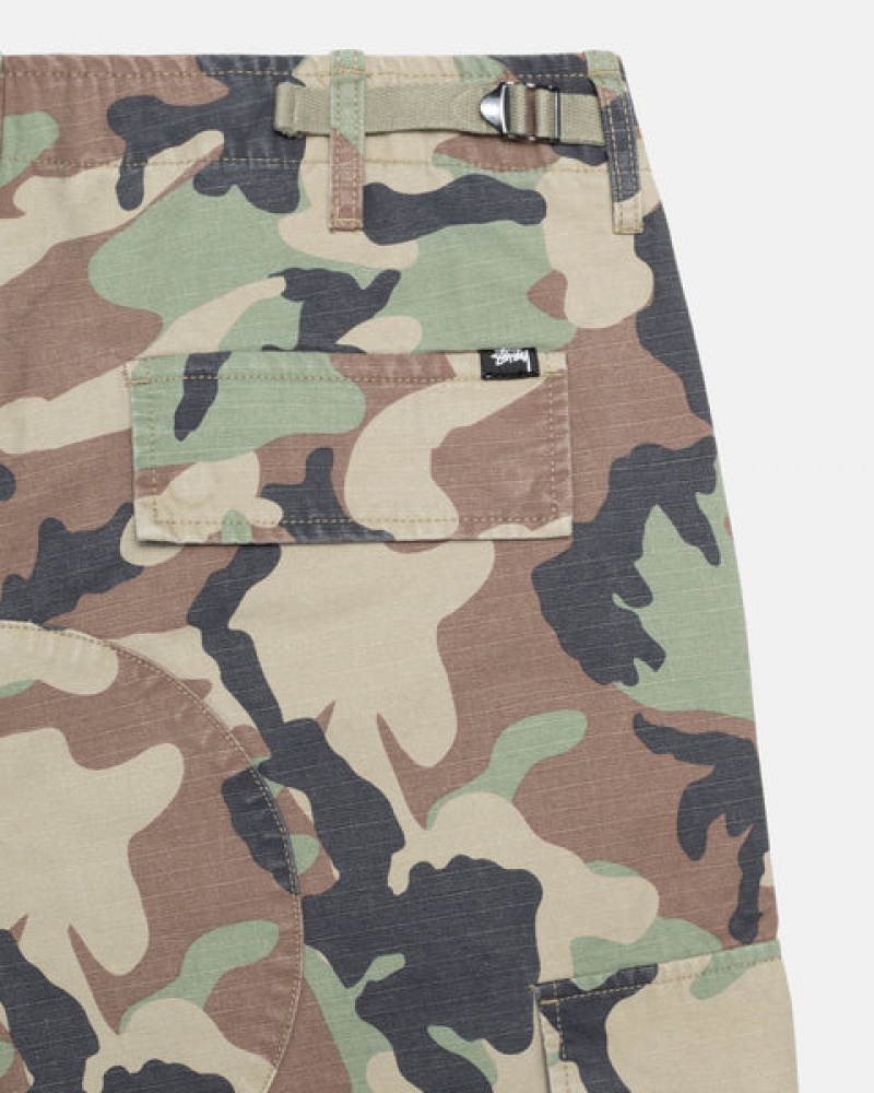 Stussy Surplus Cargo Ripstop Pantolon Erkek Camo Türkiye | VPM-5164