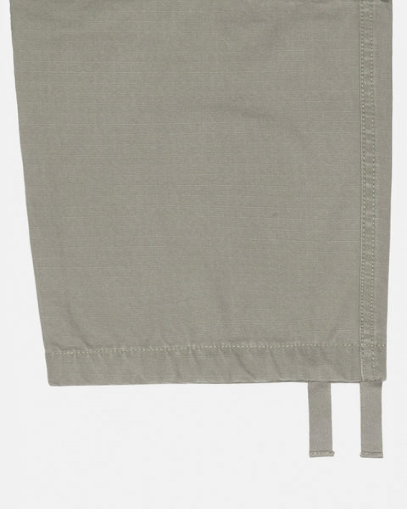 Stussy Surplus Cargo Ripstop Pantolon Erkek Zeytin Yeşili Türkiye | QLN-3562