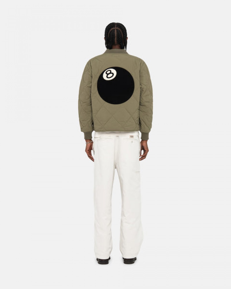 Stussy Workgear Trouser Twill Pantolon Erkek Beyaz Türkiye | HGL-8192