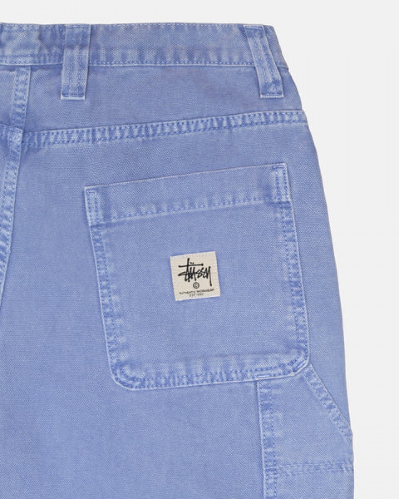 Stussy İş Pant Kanvas Pantolon Erkek Mor Türkiye | WLN-6084