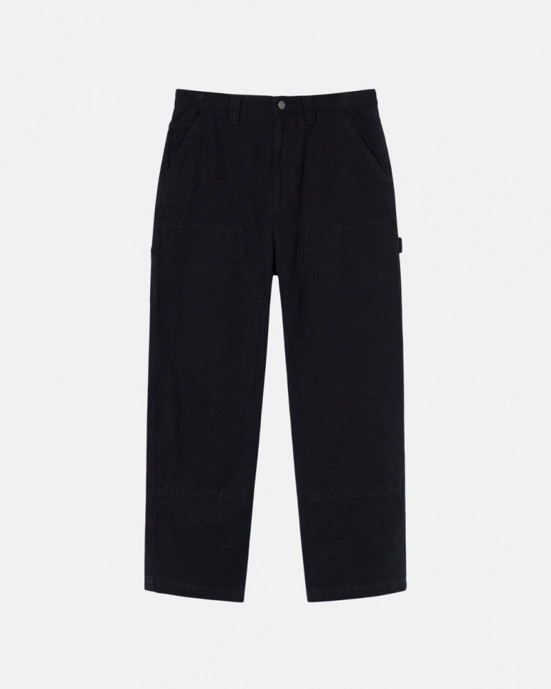 Stussy İş Pant Kanvas Pantolon Erkek Siyah Türkiye | WHQ-6700