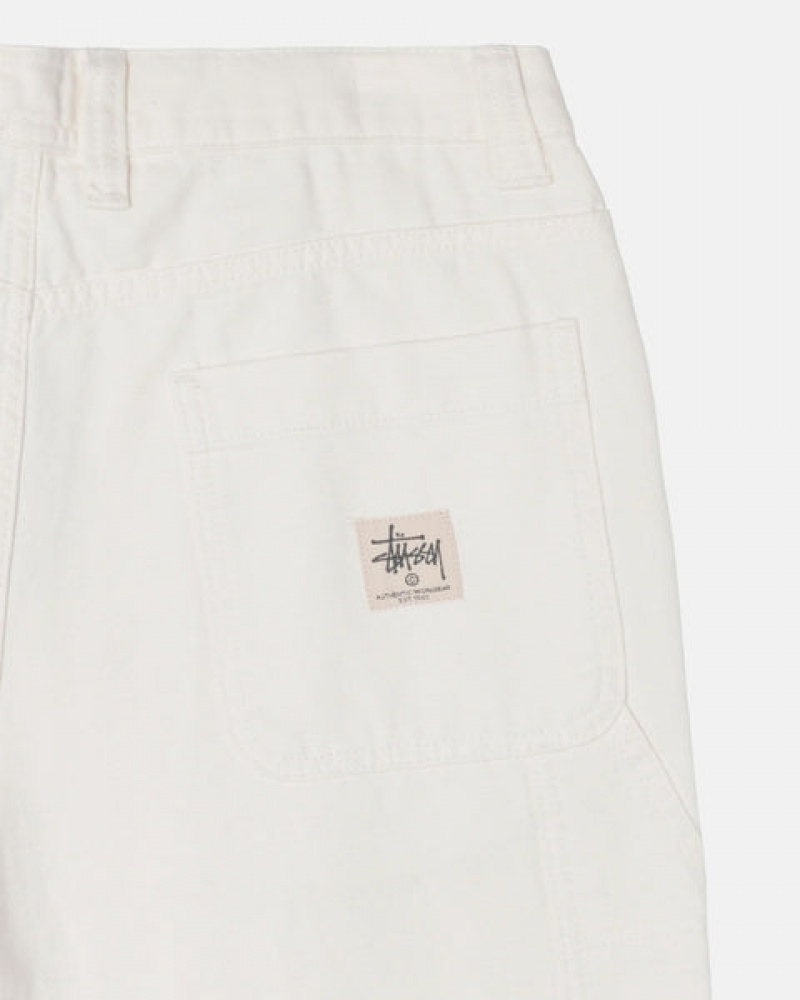 Stussy İş Pant Kanvas Pantolon Kadın Bej Rengi Türkiye | THL-0908